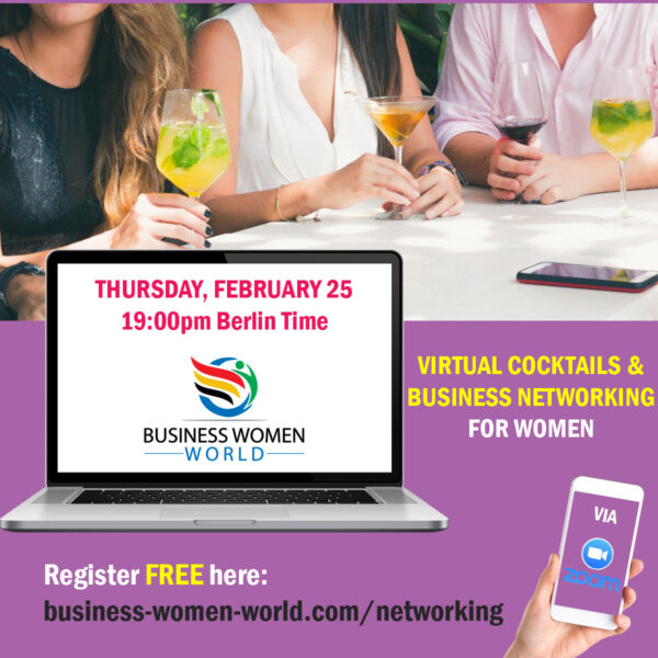 Virtual Cocktails and Business Networking for Women